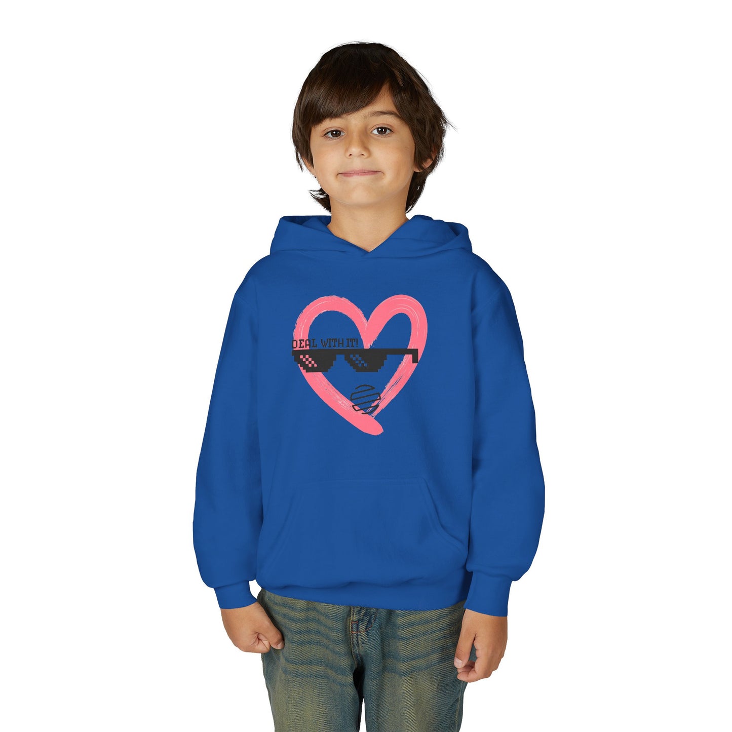Youth Hoodie with Heart & Original Era Design