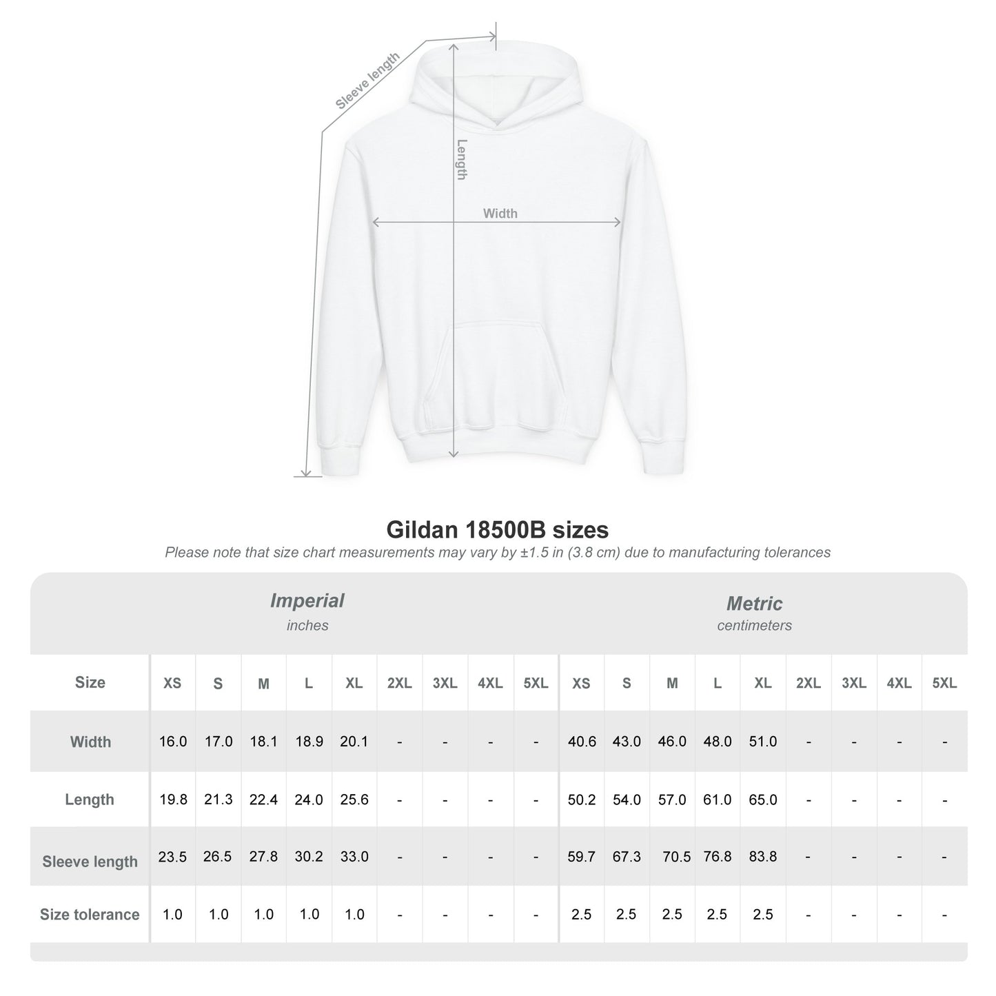 Youth Hoodie with Heart & Original Era Design