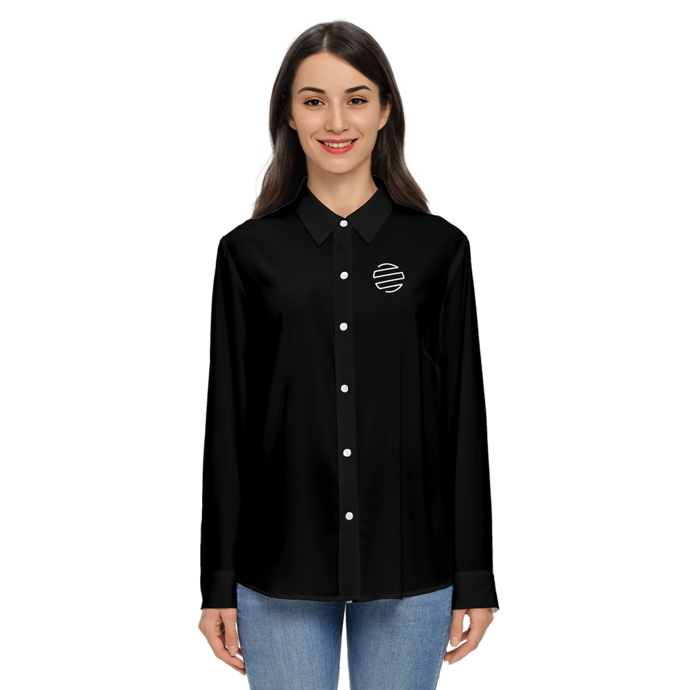 ORIGINAL ERA Women's "PINK MOON" Classic Long Sleeve Button-Up Shirt