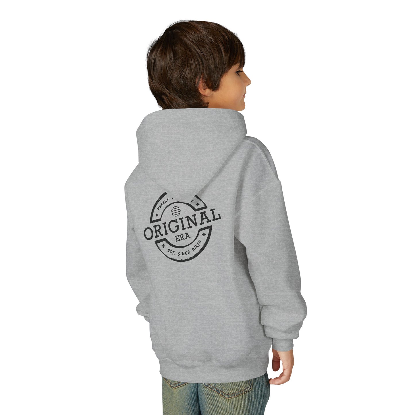 Youth Hoodie with Heart & Original Era Design