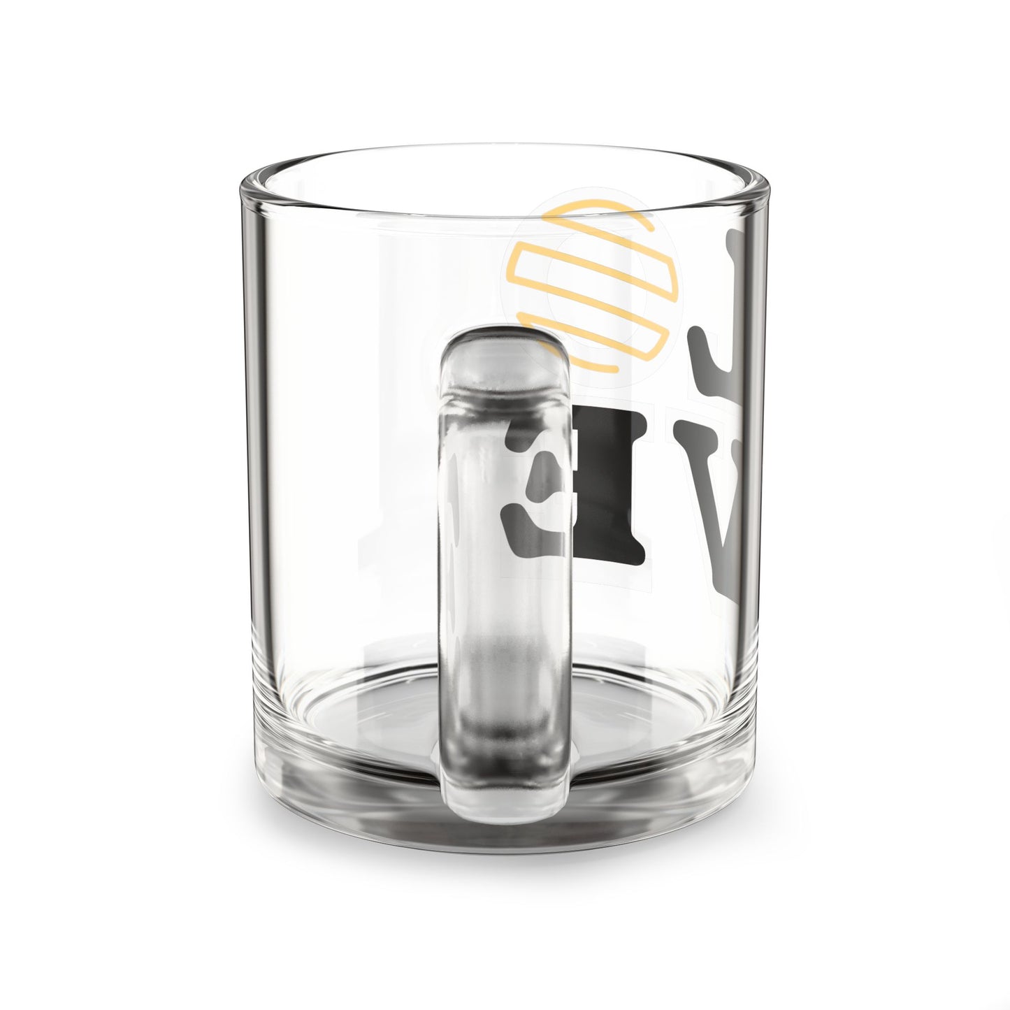 Love Vibes Glass Mug - 10oz,