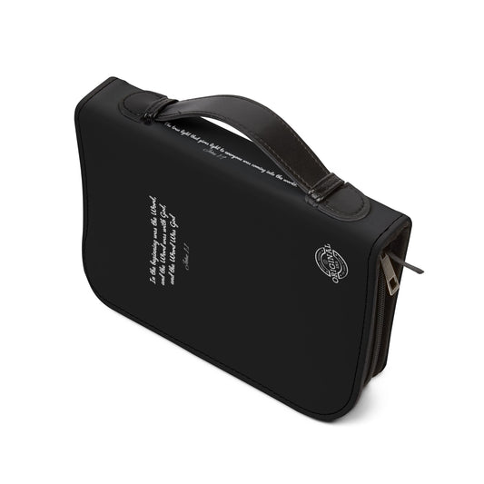 My Bible Zippered Cover — Scripture Verse Protective Case for Bible