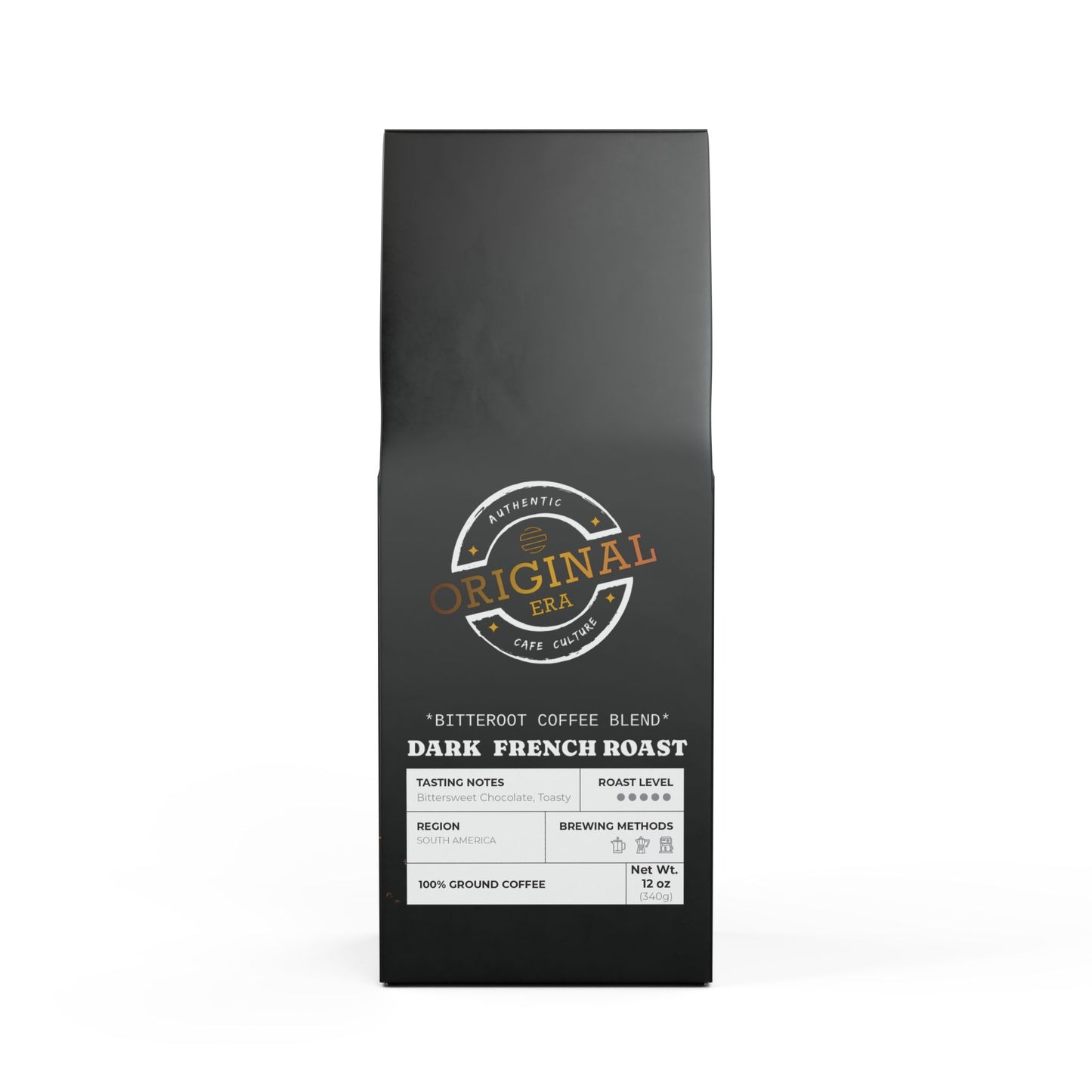 Cafe Culture Bitterroot Coffee Blend (Dark French Roast)