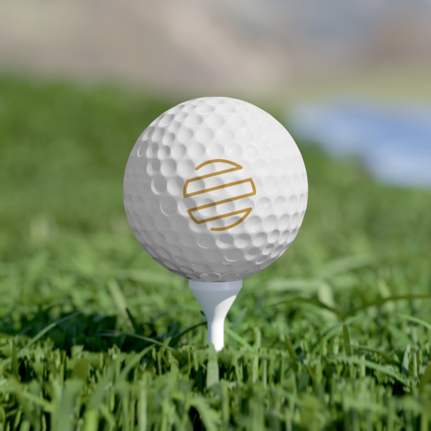 Original Era Gold Golf Balls, 6pcs