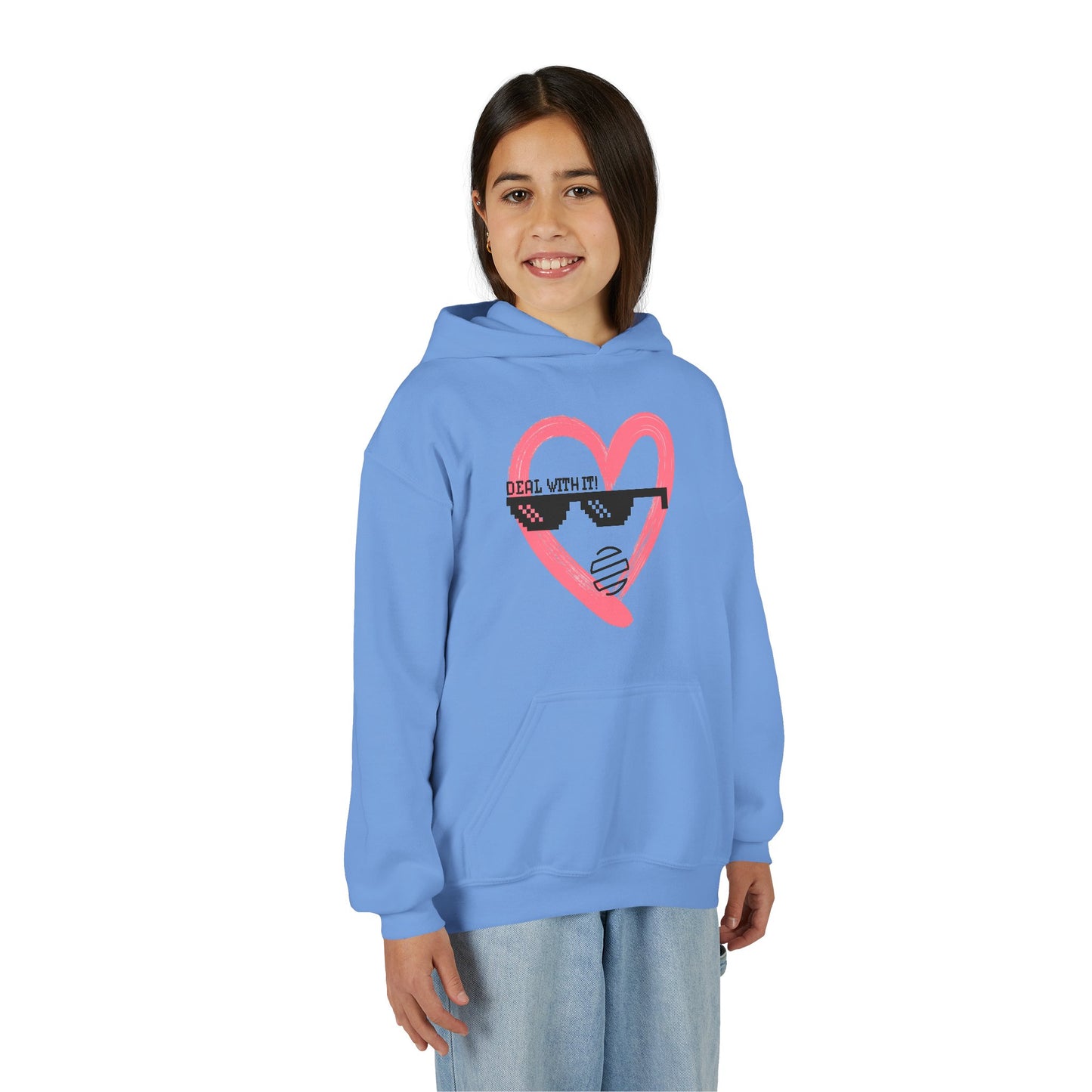 Youth Hoodie with Heart & Original Era Design