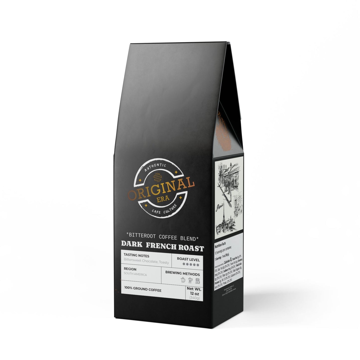 Cafe Culture Bitterroot Coffee Blend (Dark French Roast)