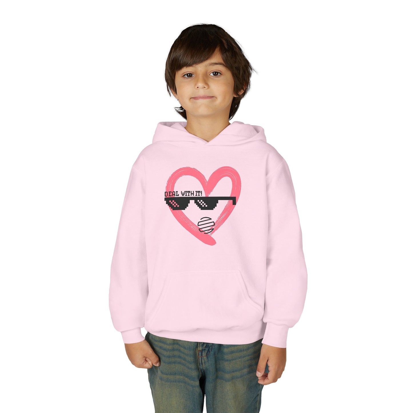 Youth Hoodie with Heart & Original Era Design