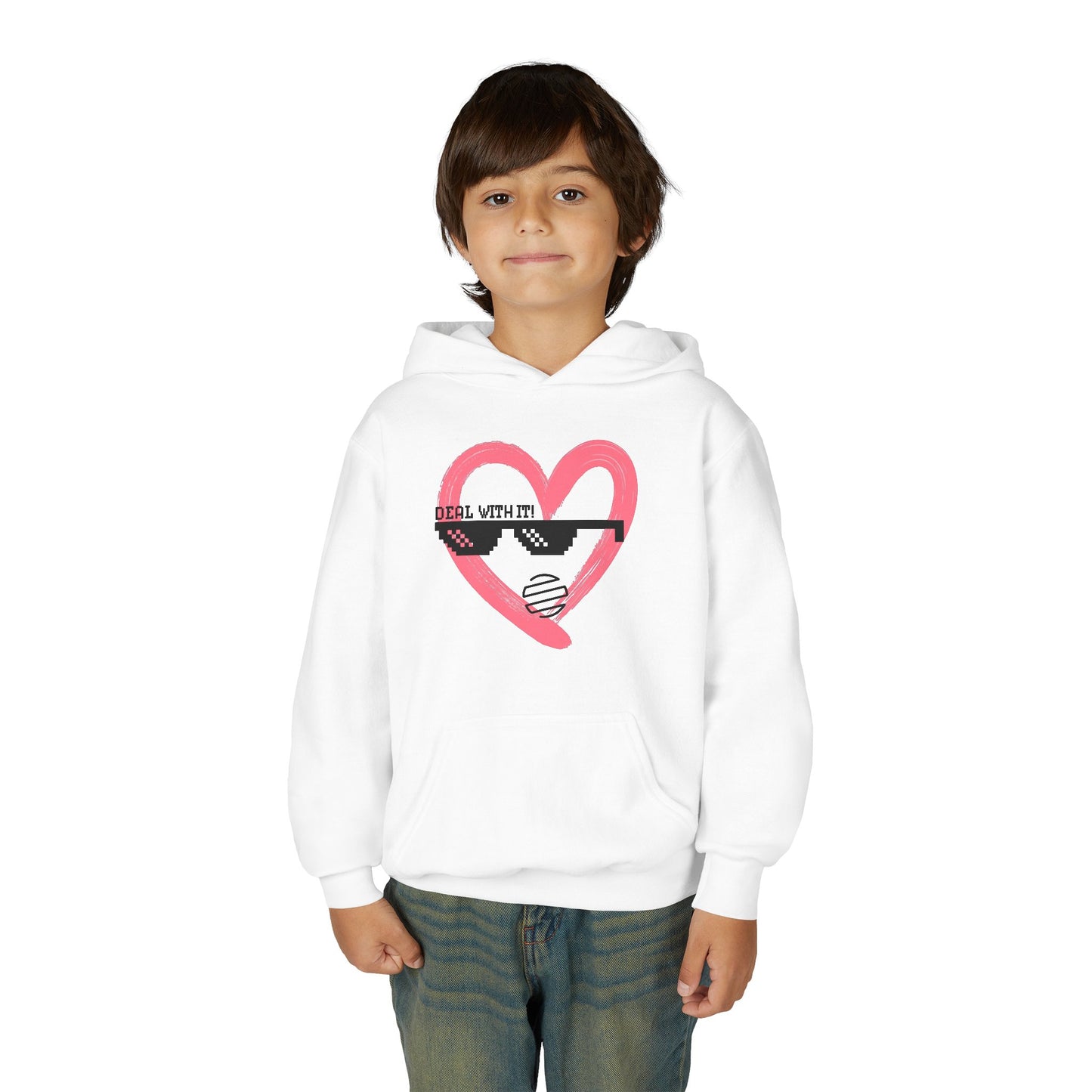 Youth Hoodie with Heart & Original Era Design
