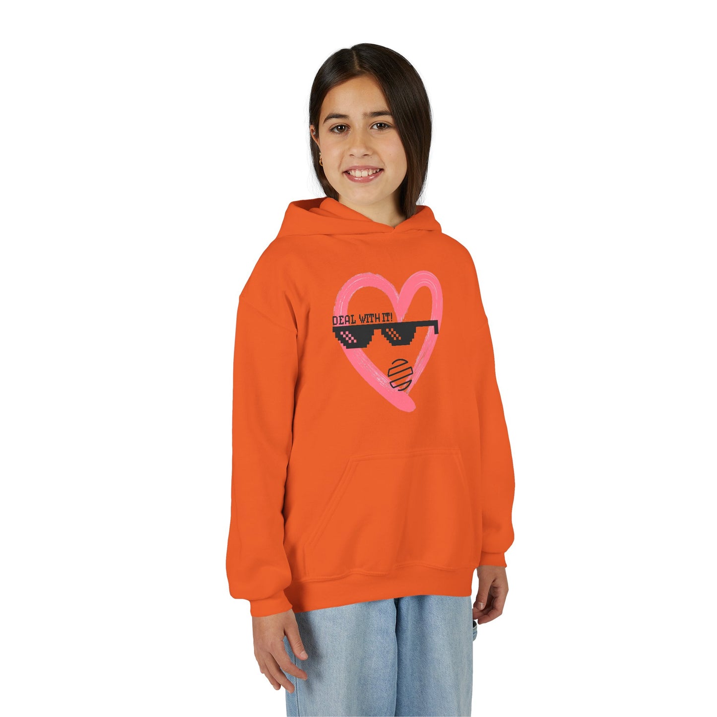 Youth Hoodie with Heart & Original Era Design