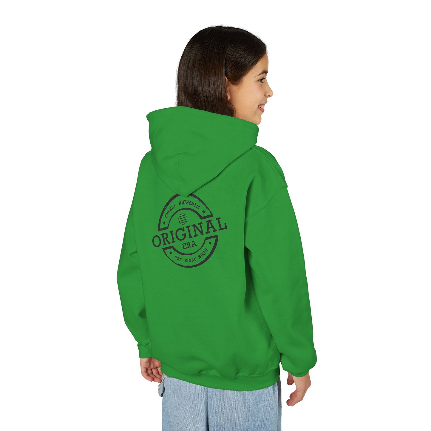 Youth Hoodie with Heart & Original Era Design