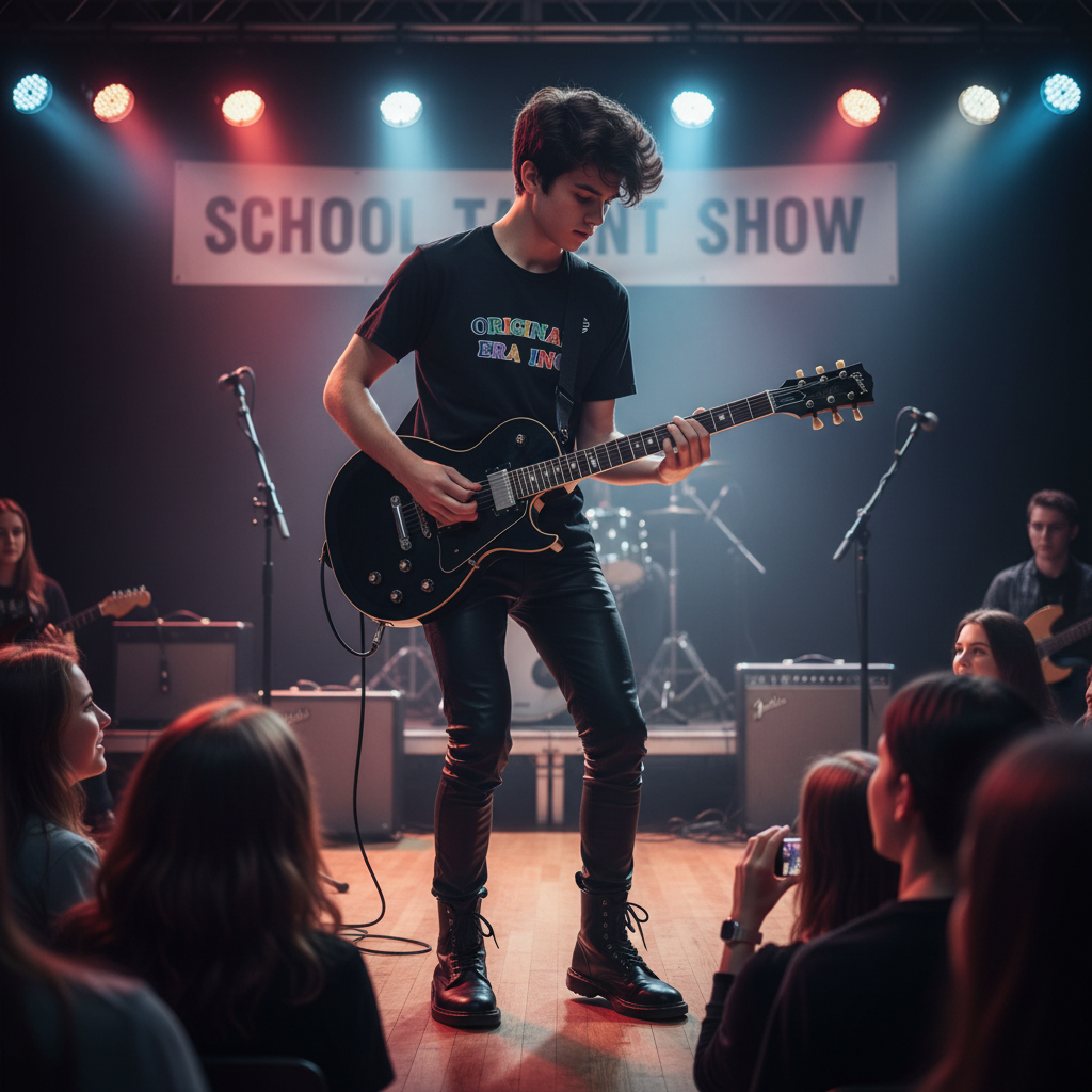 Youth Competitor Tee — "Original Era Inc." Kids' Christian Scripture T-Shirt (Matthew 5:9)