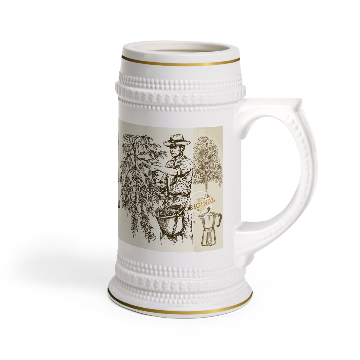 Artisanal Coffee Stein Mug