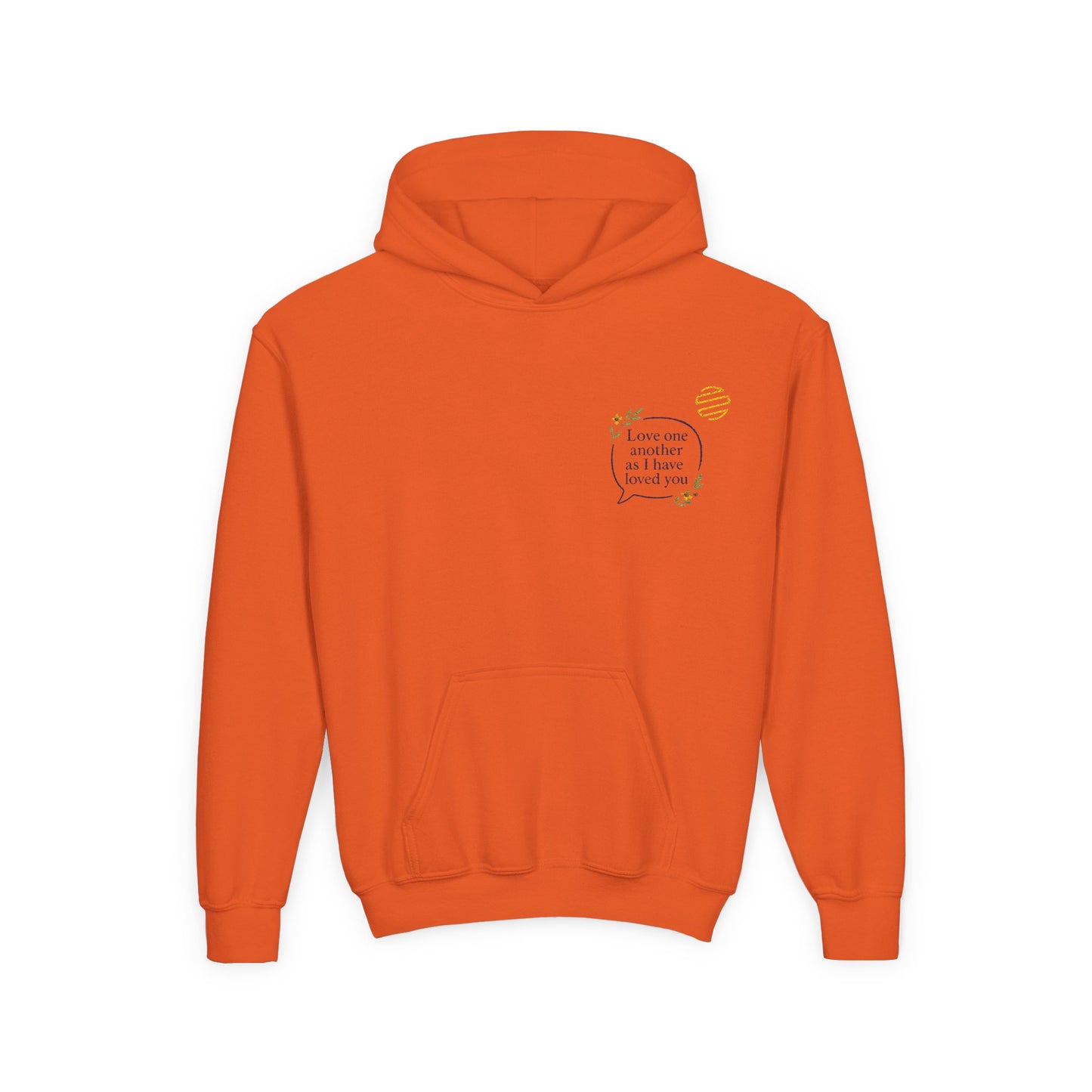 Youth Inspirational Love Quote Cozy Hoodie - Teens