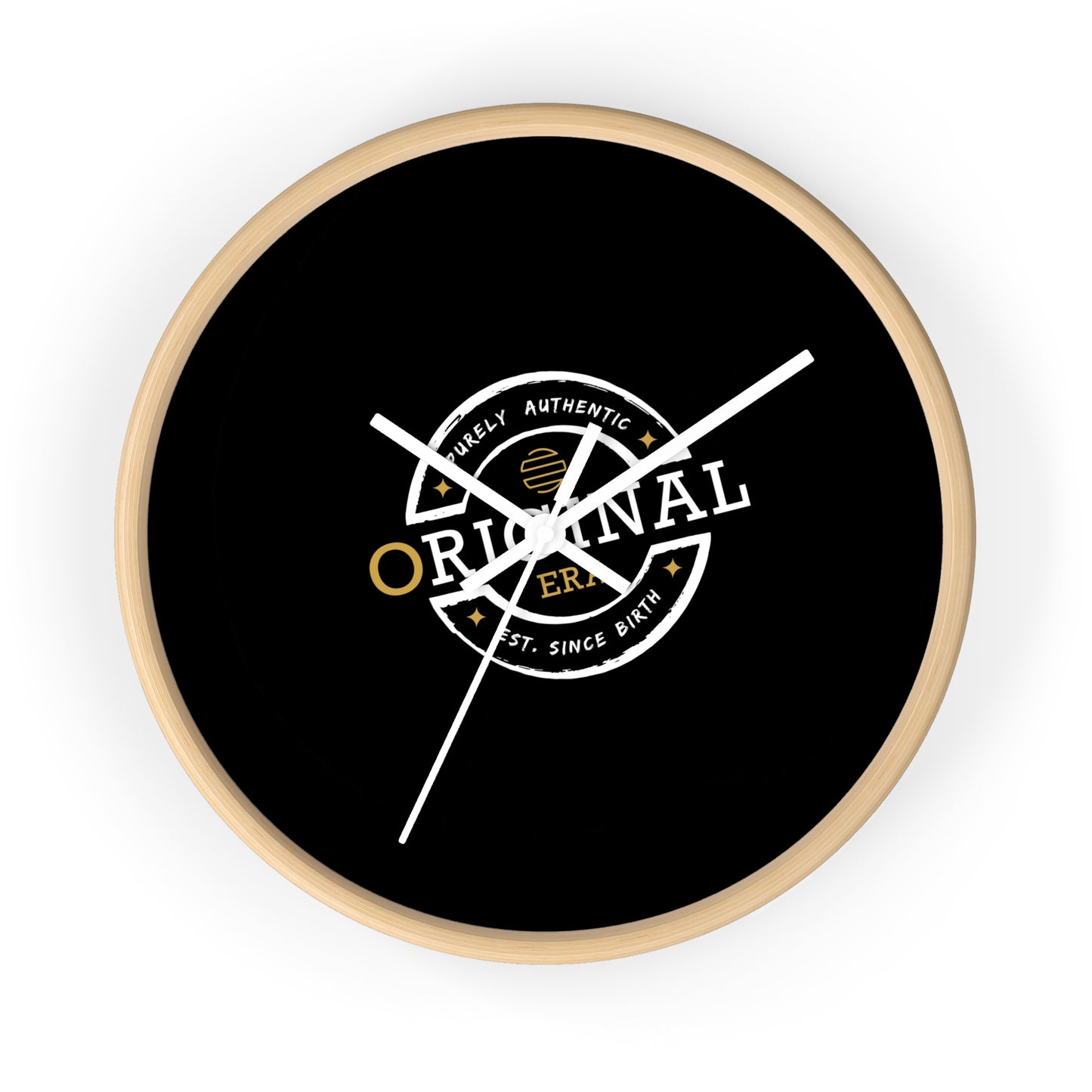 Original Era Wall Clock - Vintage Design