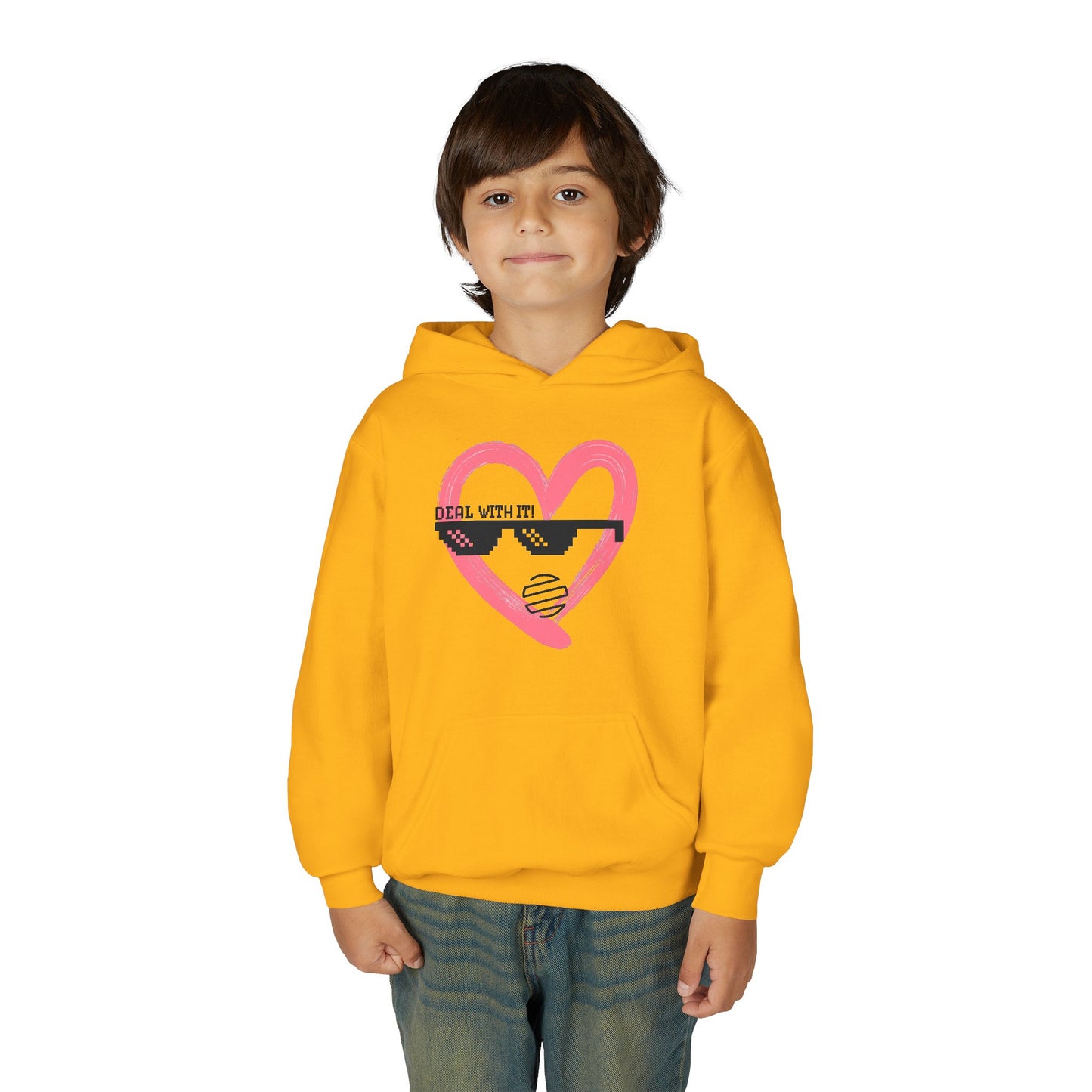 Youth Hoodie with Heart & Original Era Design