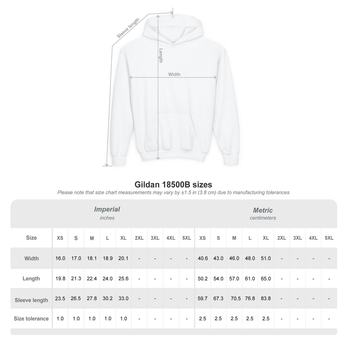 Youth Hoodie with Heart & Original Era Design