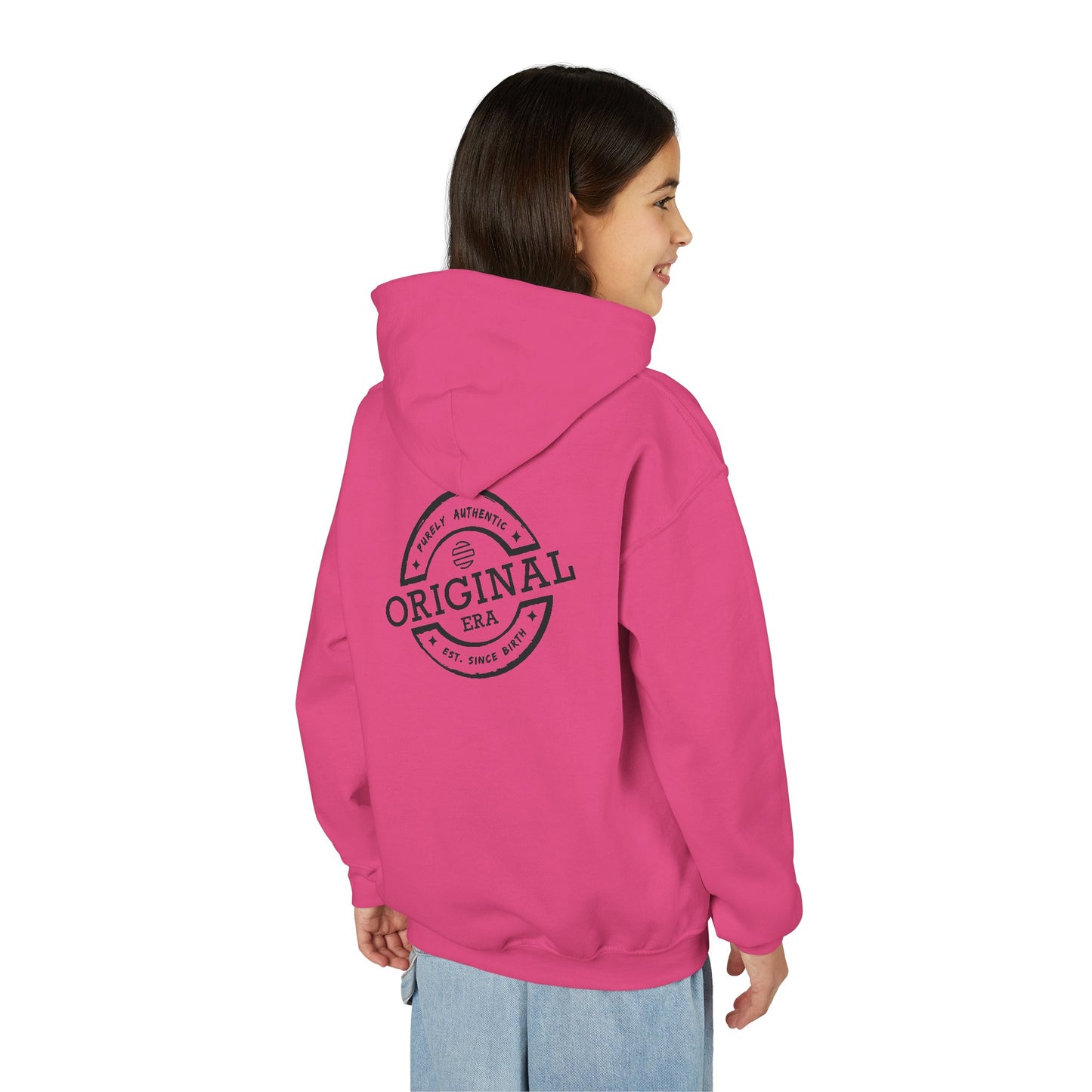 Youth Hoodie with Heart & Original Era Design