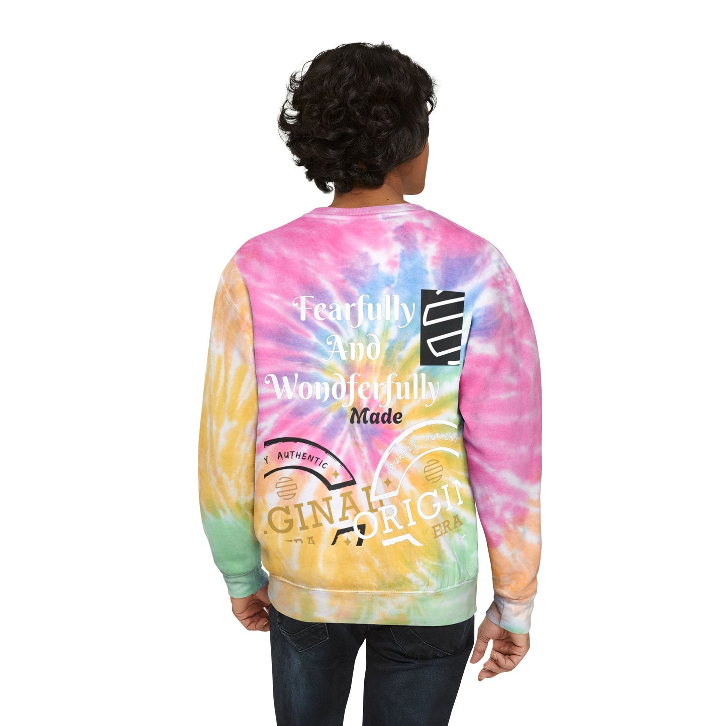 Original Era Collage Unisex Tie-Dye Sweatshirt