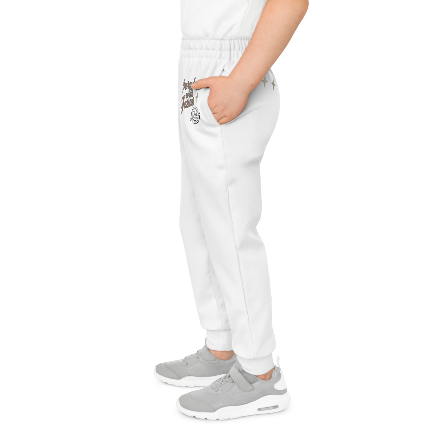 Youth Joggers — 'Everyday With Jesus' Kids Jogger Pants