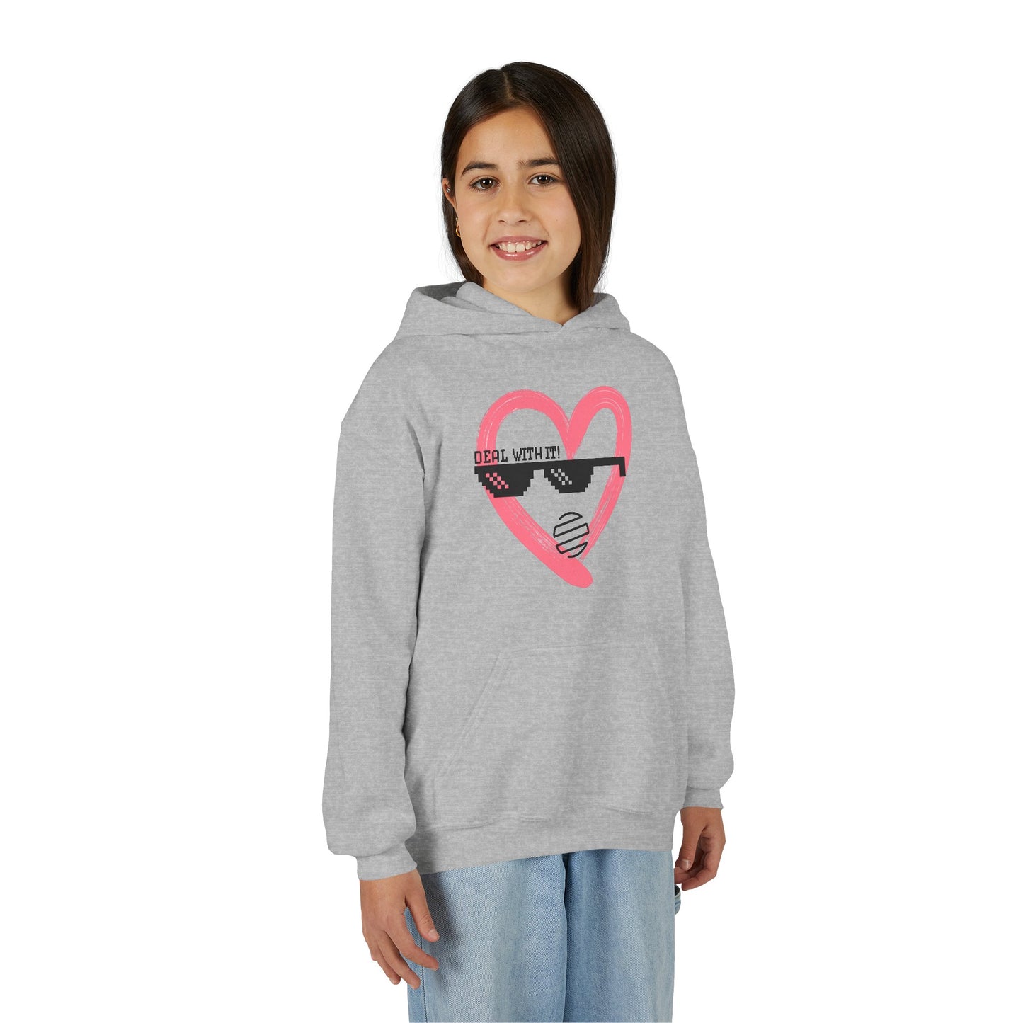 Youth Hoodie with Heart & Original Era Design