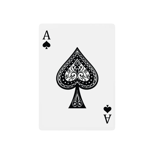 Elegant Poker Playing Cards Set for Gamers, Casino Night, Gift for Card Enthusiasts, Blackjack, Poker Night, Card Games