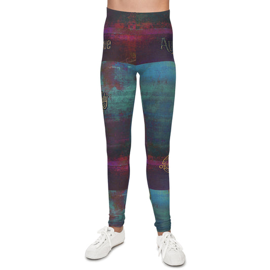 Authenticity Youth Leggings – Inspirational Activewear