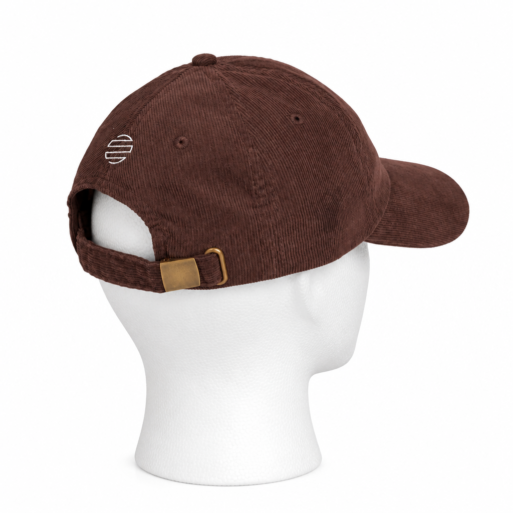 Midnight Breakfast Embroidered Corduroy Cap