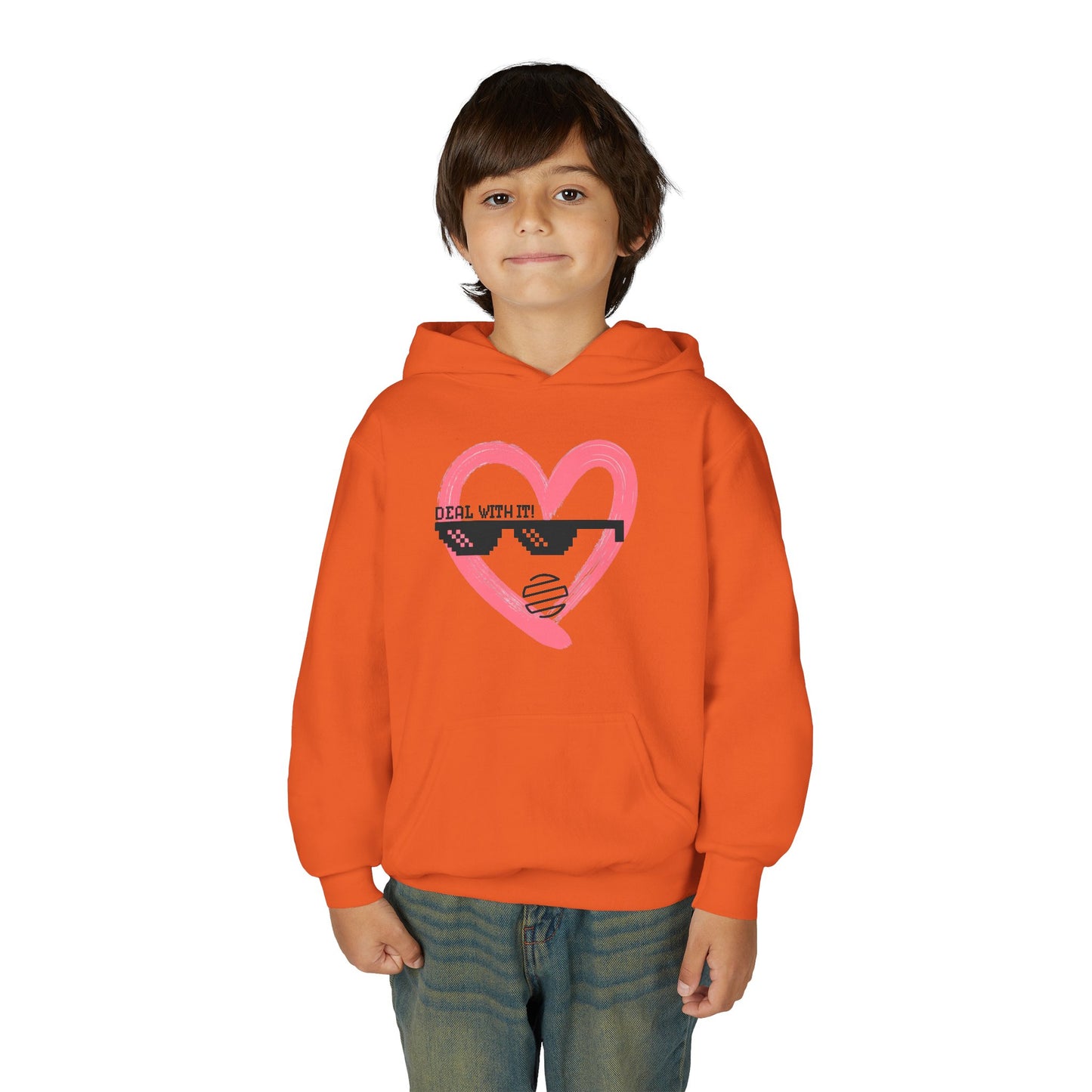 Youth Hoodie with Heart & Original Era Design