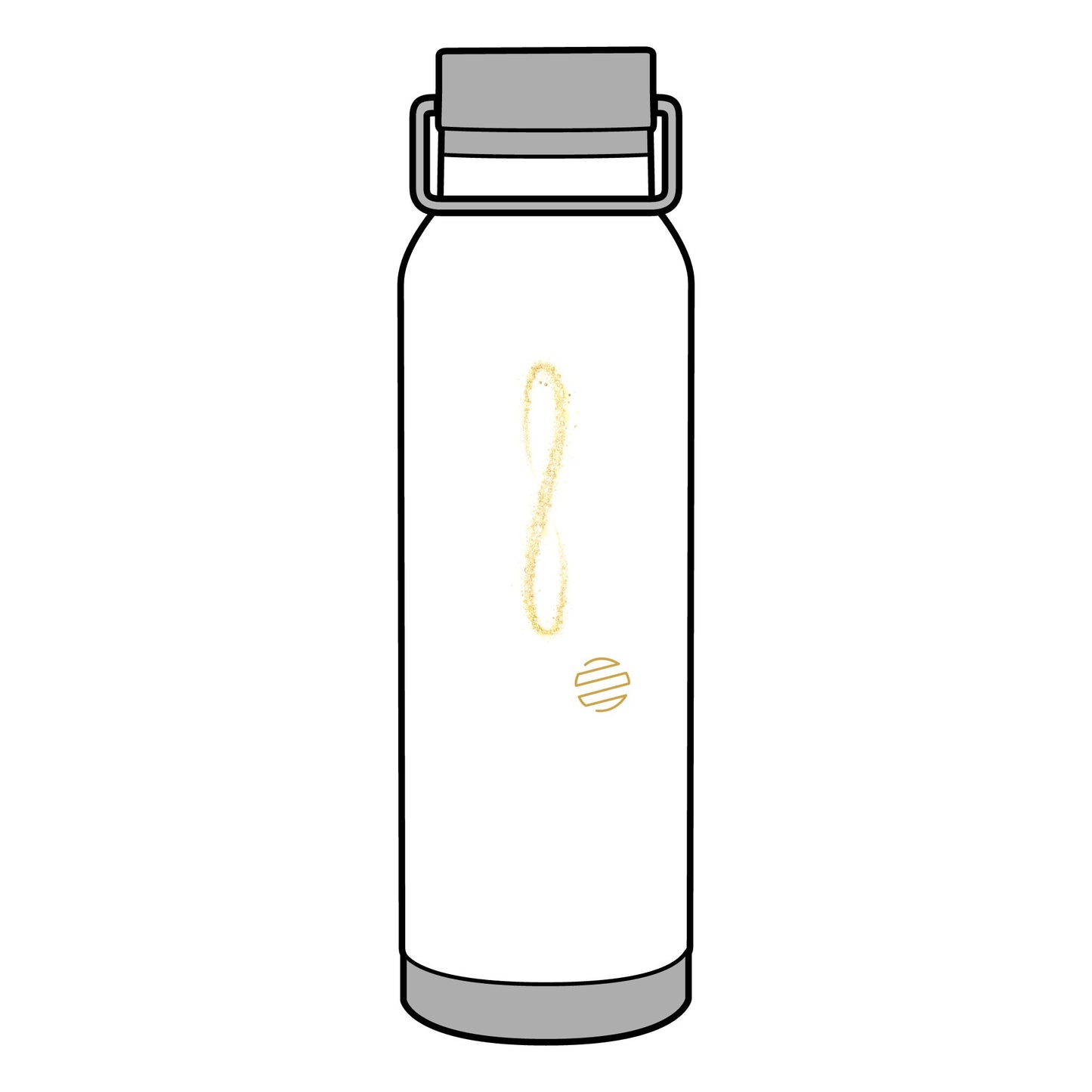 Ares Engraved Water Bottle
