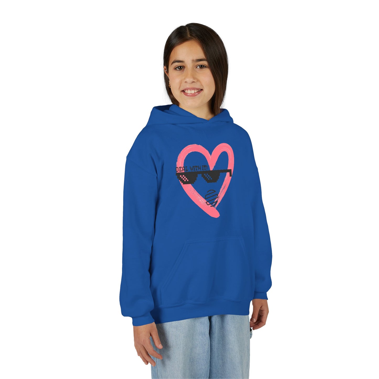 Youth Hoodie with Heart & Original Era Design