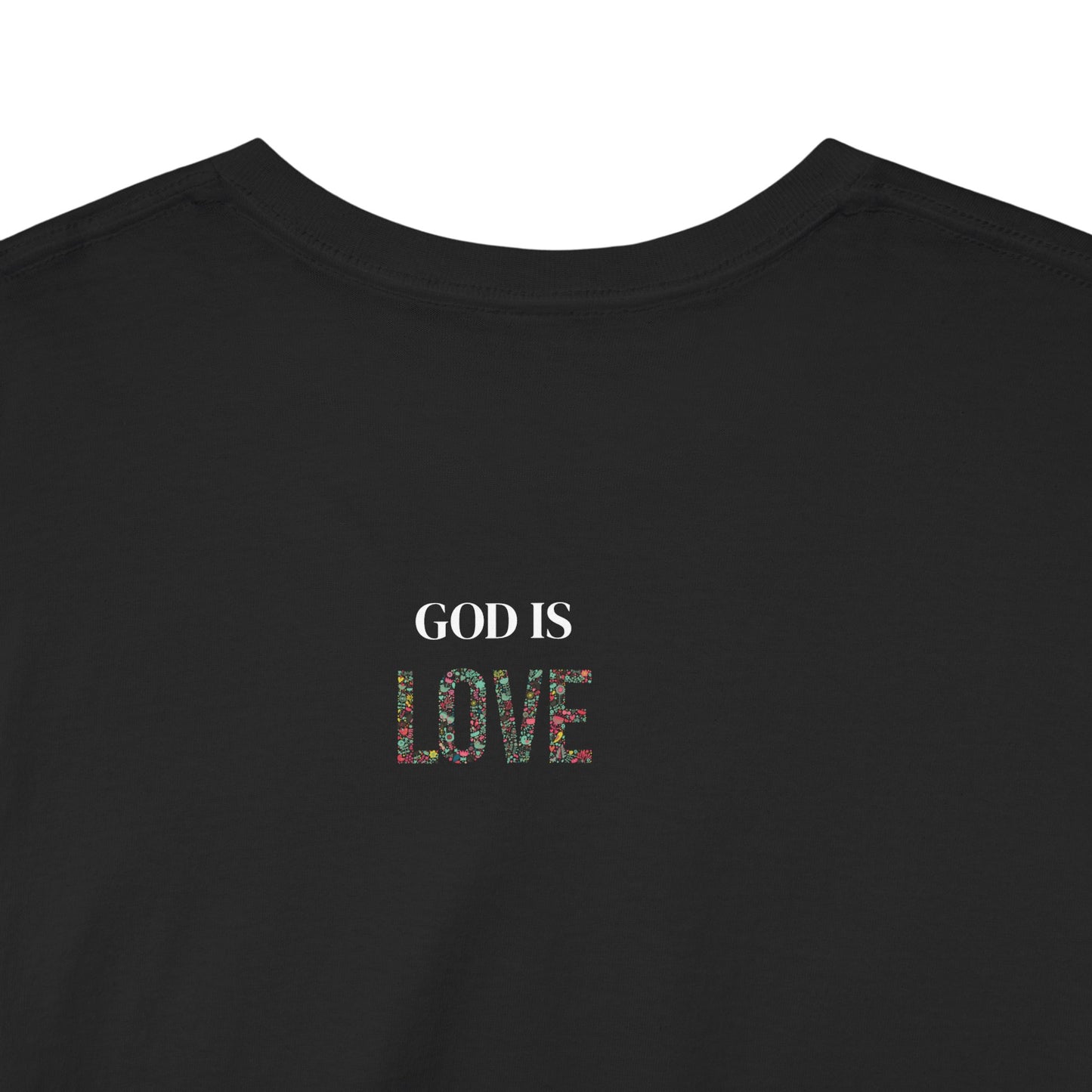 Christian Inspirational Tee, Unisex Heavy Cotton Shirt, Love and Truth Graphic T-Shirt, Faith-Based Apparel