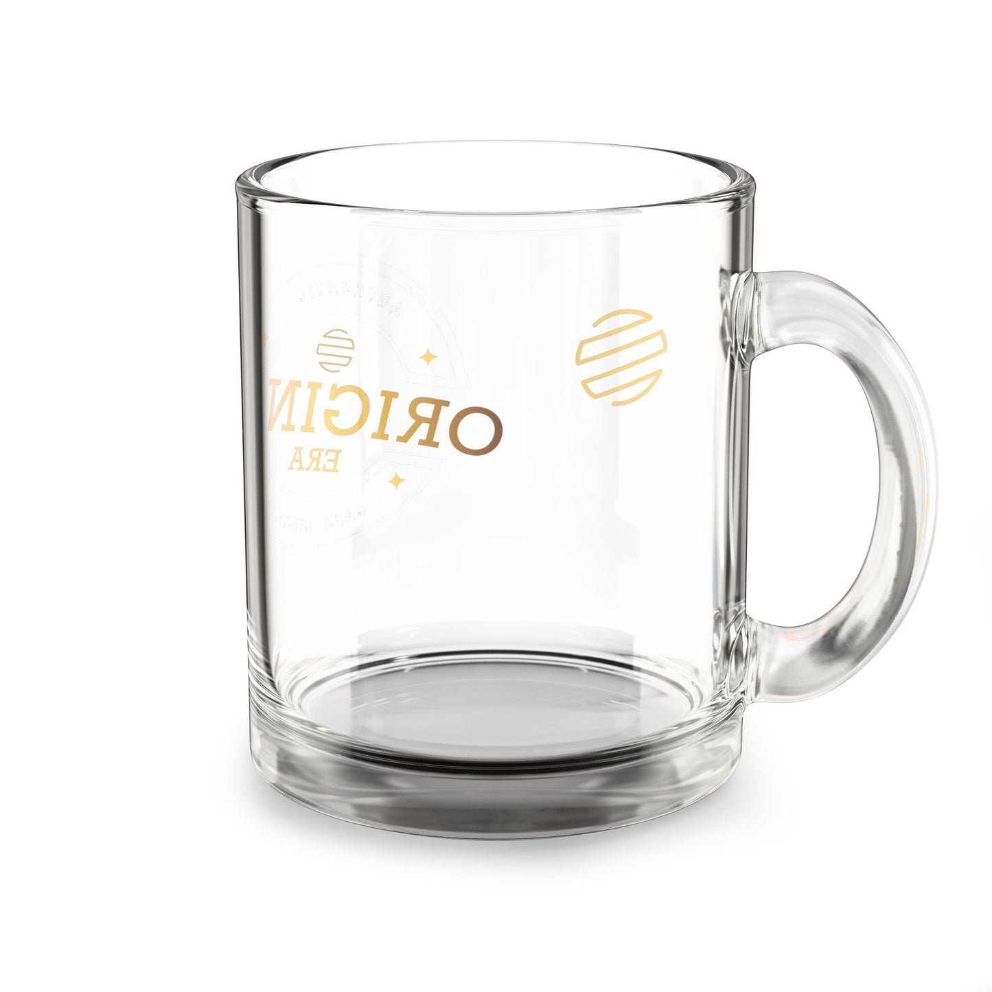 Glass Mug, 10oz with Original Era