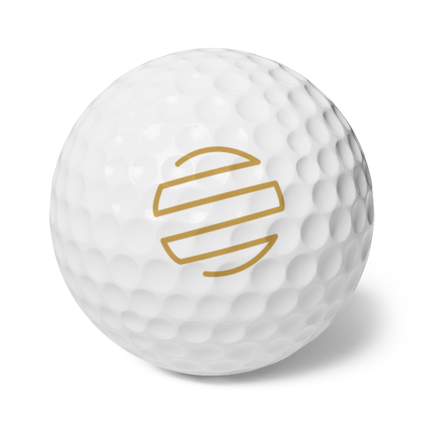 Original Era Gold Golf Balls, 6pcs