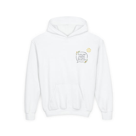 Youth Inspirational Love Quote Cozy Hoodie - Teens