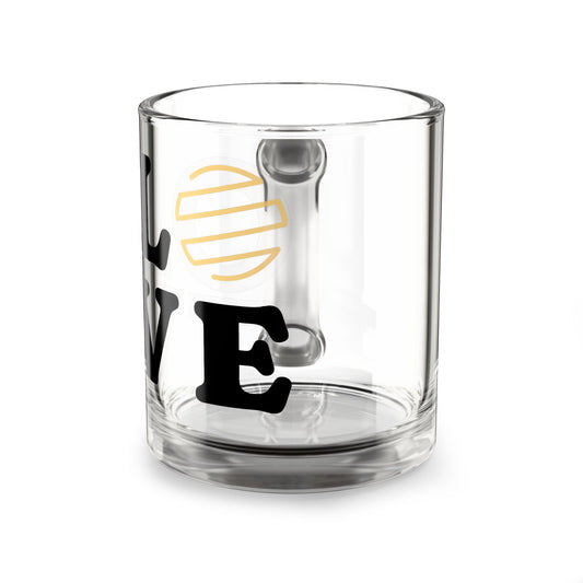 Love Vibes Glass Mug - 10oz,