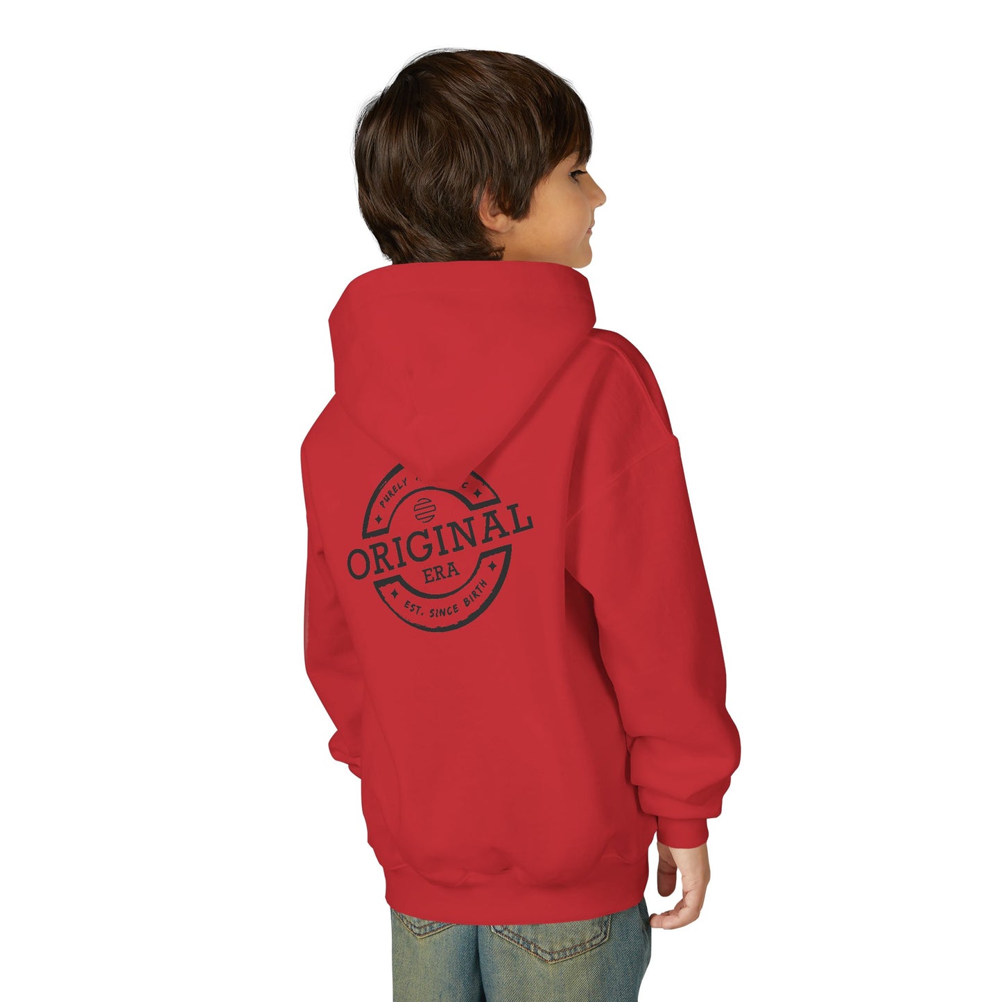 Youth Hoodie with Heart & Original Era Design