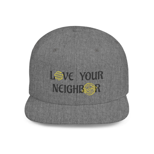 Love Your Neighbour Snapback Hat
