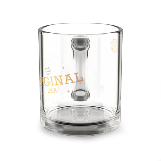 Glass Mug, 10oz with Original Era