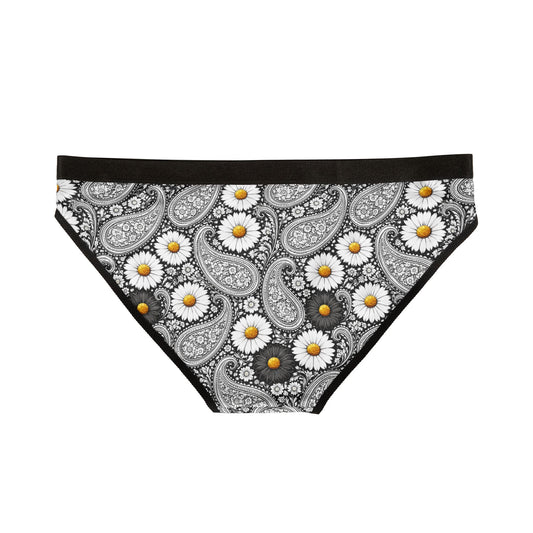 Daisy Paisley Women's Bikini Underwear