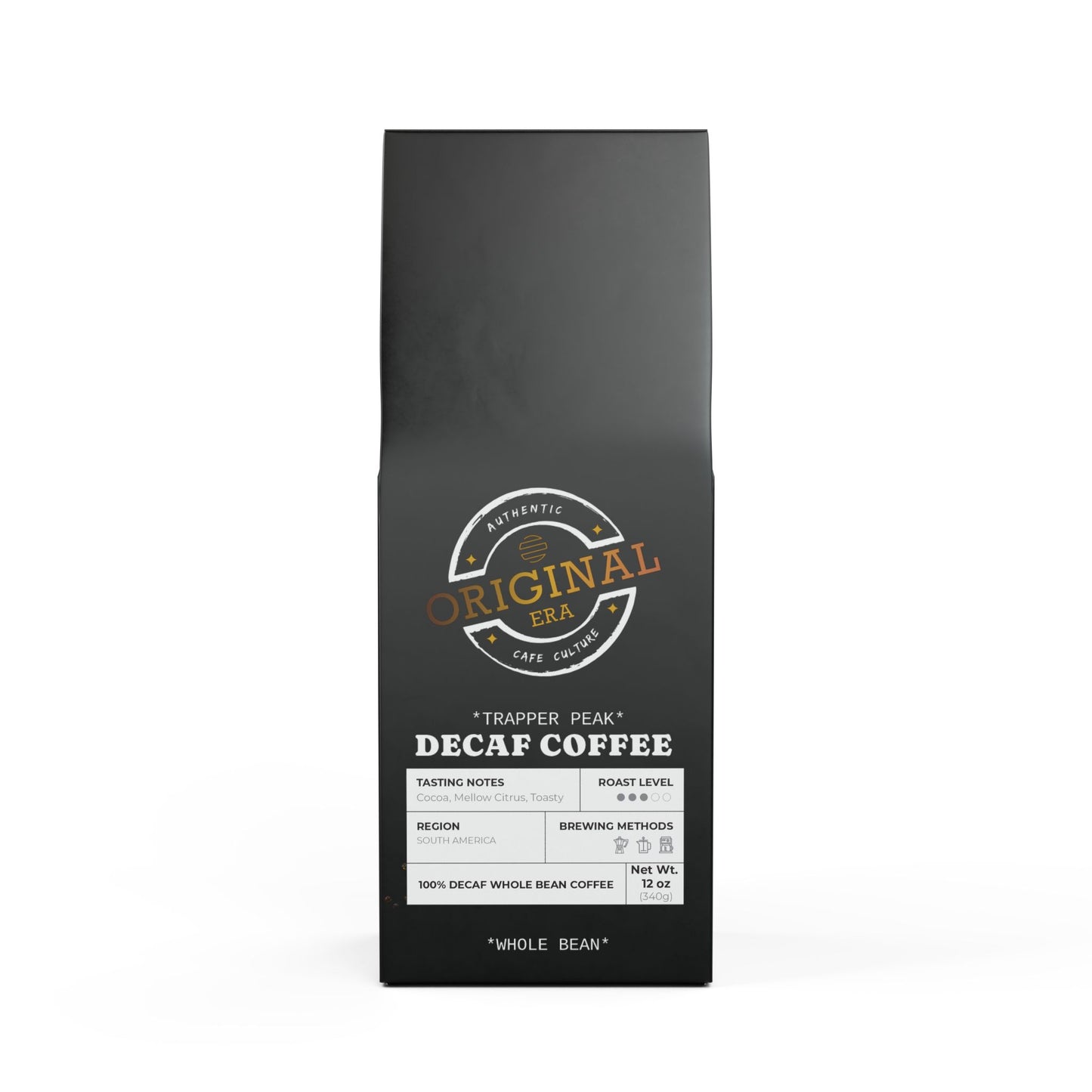 Cafe Culture Trapper Peak Decaf Coffee Blend (Medium Roast)