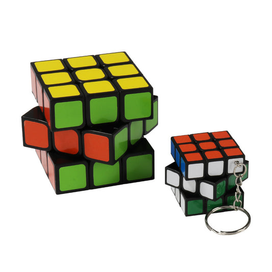 Smart Solving Cube Keychain