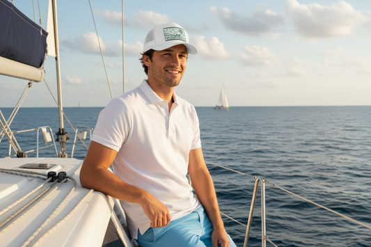 Retro Beach Trucker Hat — 'Original' Surf Patch Cap