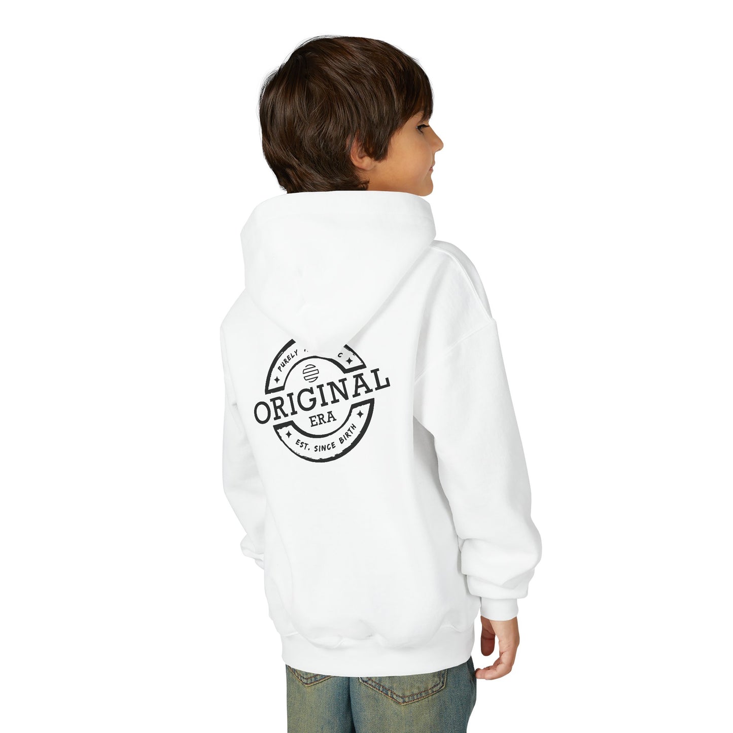 Youth Hoodie with Heart & Original Era Design