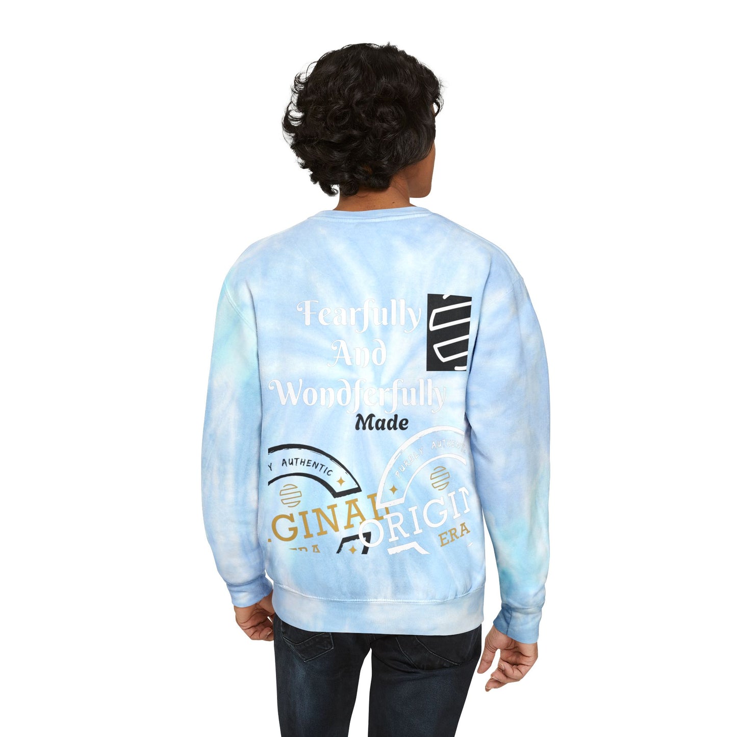 Original Era Collage Unisex Tie-Dye Sweatshirt