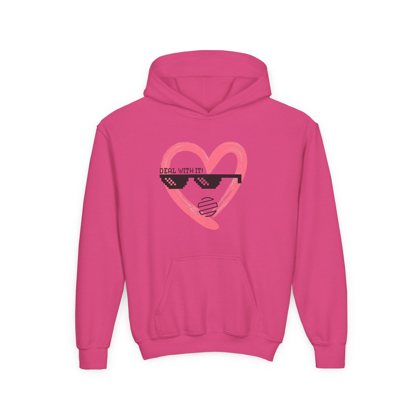 Youth Hoodie with Heart & Original Era Design