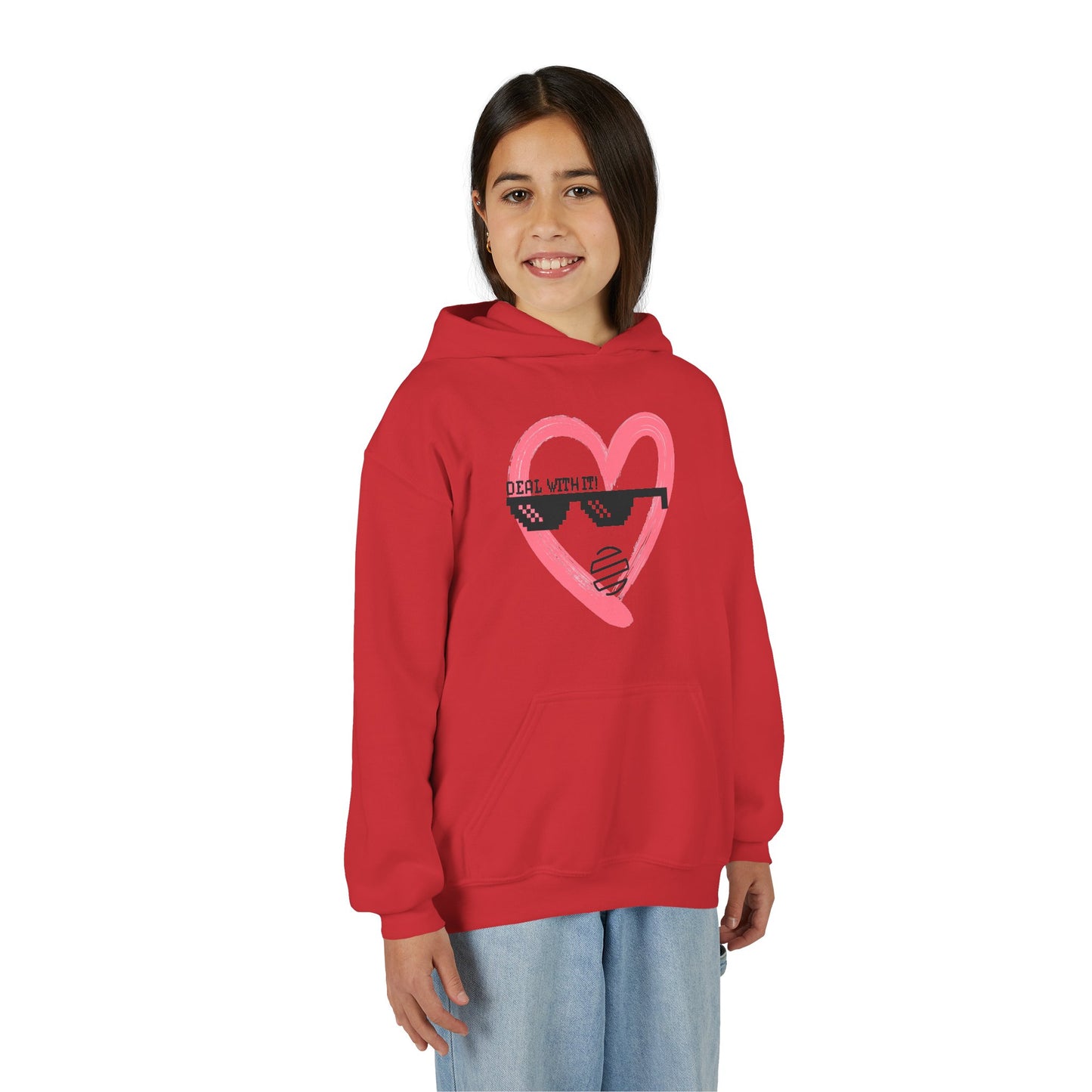 Youth Hoodie with Heart & Original Era Design
