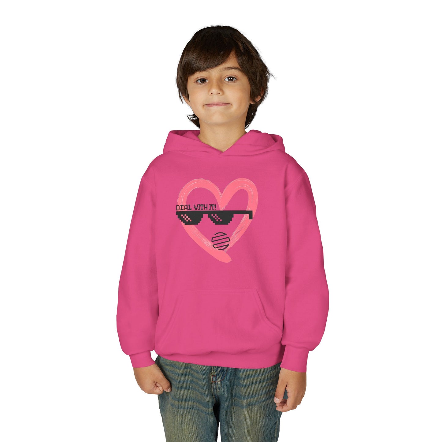 Youth Hoodie with Heart & Original Era Design