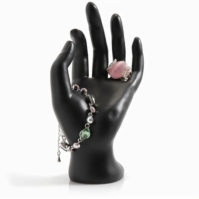 Hand Shape Jewelry Display Stand for Rings and Necklaces