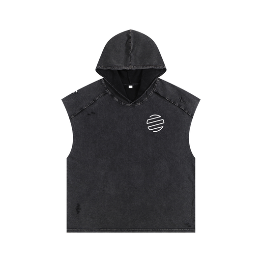 Original Era Classic Snow Washed Boxy Hooded Tank Top