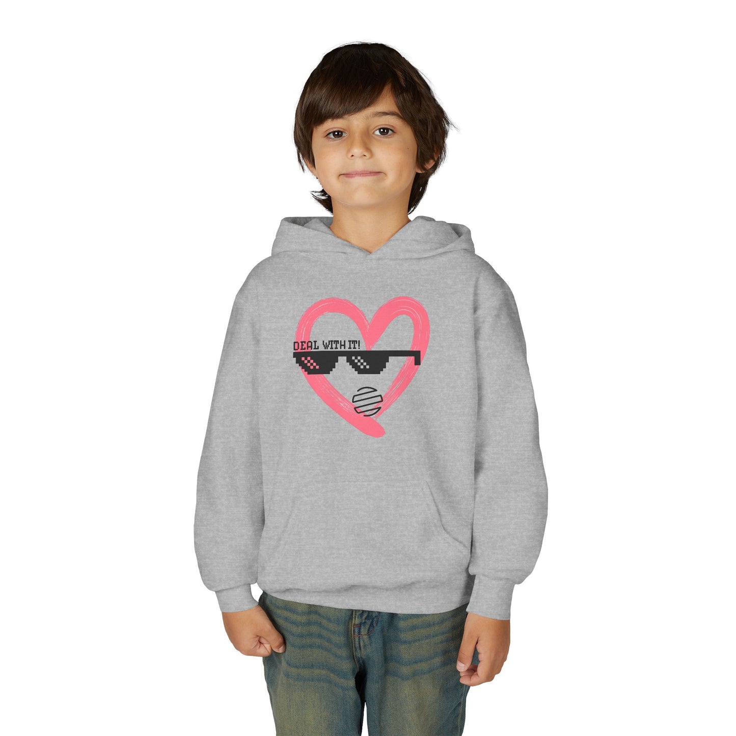 Youth Hoodie with Heart & Original Era Design